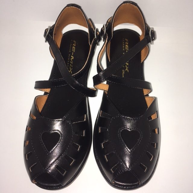 Corazon black – Schuhe kaufen – Re-Mix Vintage Shoes Europe
