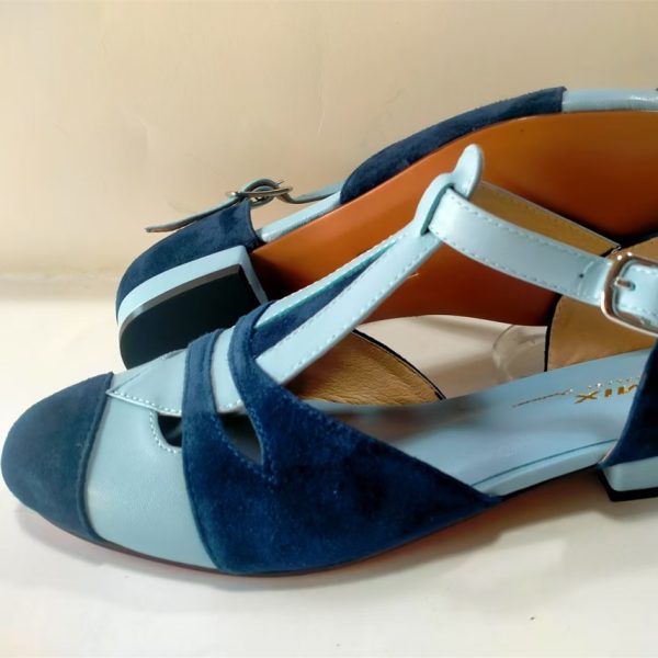 Trudy Navy Lt blue side