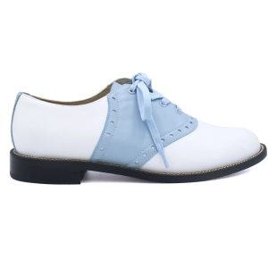 Saddle Shoe weiß/hellbau - ab Mai 2026